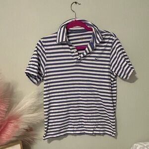 Vineyard vines boys cotton jersey polo size L